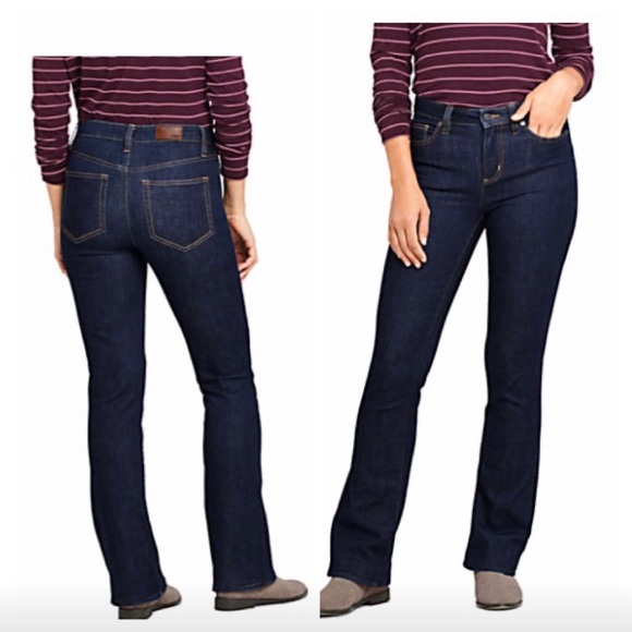 Lands' End Denim - Comfortable! Land’s End Boot Cut Size 10 Like New